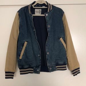 levis silvertab varsity jacket